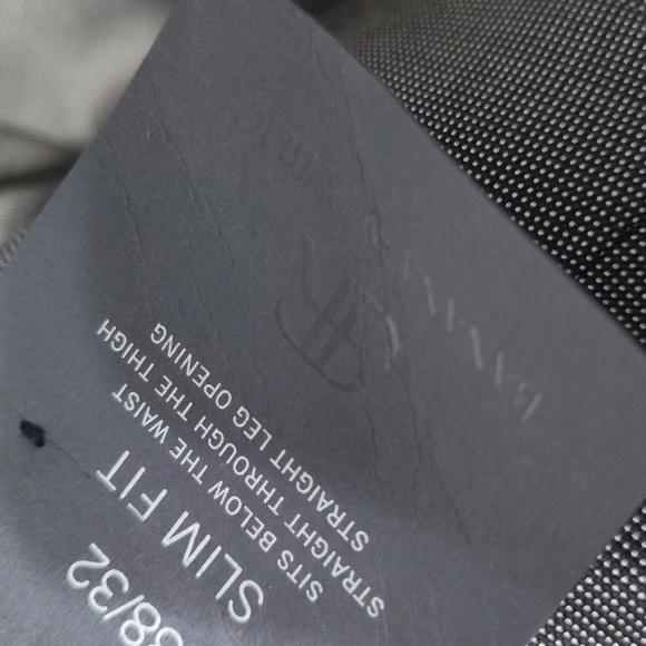 Banana Republic Monogram Brown PinDot Dress Pant 38W X 32L - Picture 3 of 6